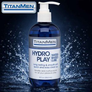 Hydro Play TitanMen - Smooth Water-Based Intimate Lubricant