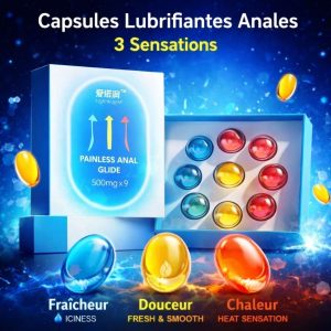 Painless Anal Glide Capsules - Anal Lubricant Capsules