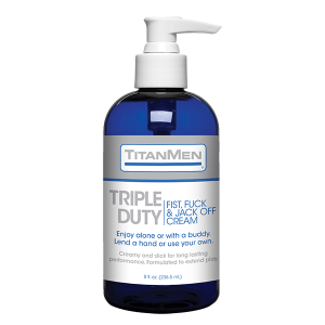 TitanMen Triple Duty - Thick Water-Based Anal Lubricant