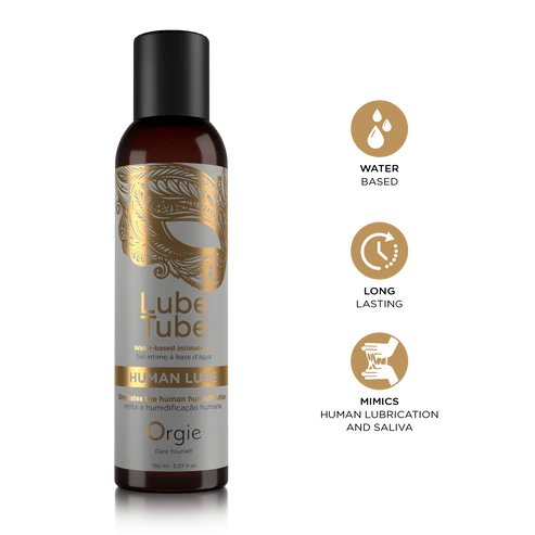 human lube lubrifiant en gel ultra lisse orgie