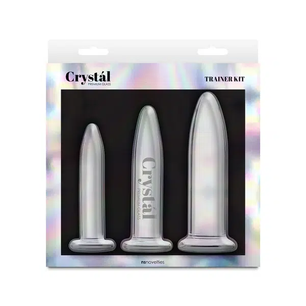 Crystal 3pc Trainer Kit Kit dEntrainement Anal ou Vaginal 2.webp