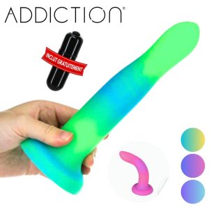 Gode silicone luminescent Addiction Rave
