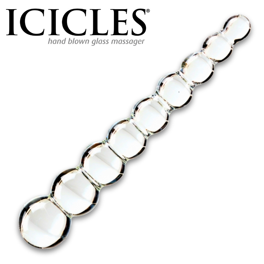 Icicles No 2 Gode Anal en Verre