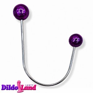J Pop Courbé — Masseur Point G Double Boule Courbe en J Exclusif DildoLand