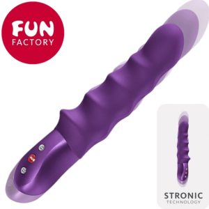 STRONIC SURF — Pulsateur Shaft Texturé Vagues Fun Factory