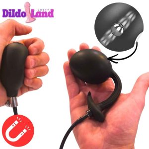 DildoLand Luna Magnetic – Plug Anal Gonflable avec Valve Magnétique