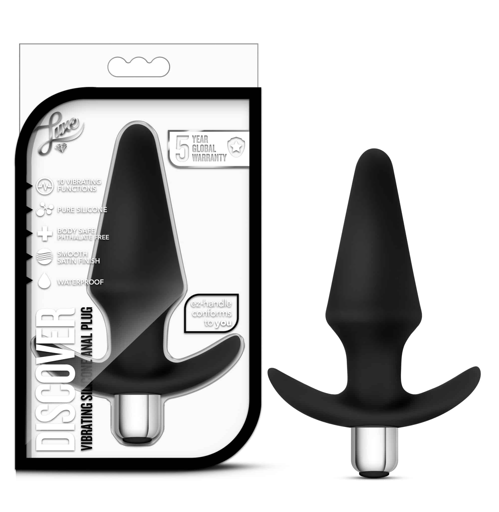 Discover Luxe – Plug Anal Vibrant – Blush