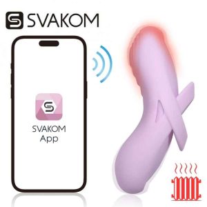 ECHO 2 – Vibromasseur de Doigt Chauffant Connecté – Svakom