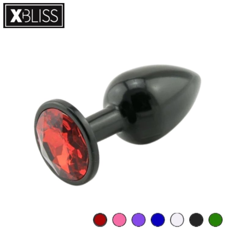 Jeweled - Metal Butt Plug - Plug Anal avec Bijou - Xbliss