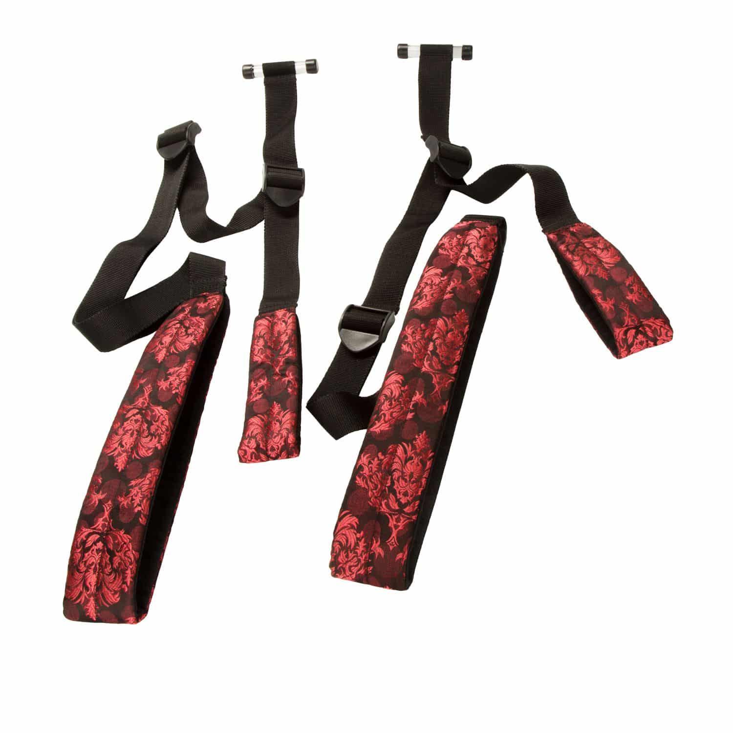 Over the Door Swing – Balançoire de Porte Rouge et Noire – Scandal – Image 2
