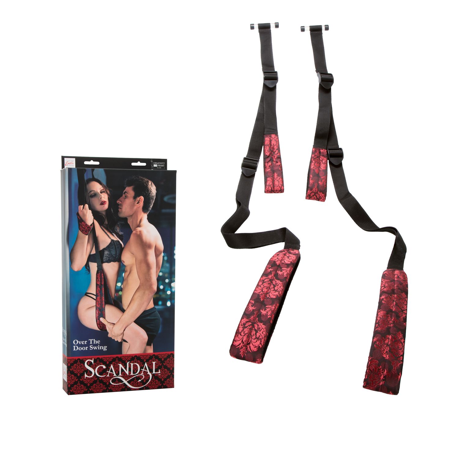 Over the Door Swing – Balançoire de Porte Rouge et Noire – Scandal – Image 6