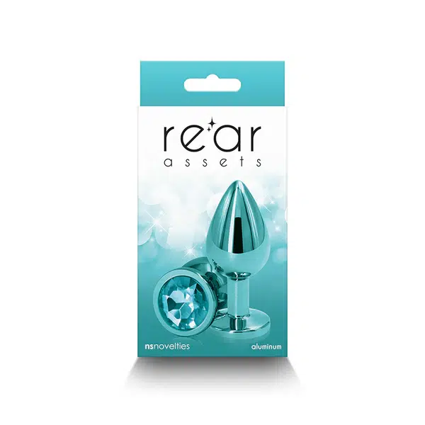 Petite Rear Assets - Plug Anal Chromé Léger en Aluminium – Image 4
