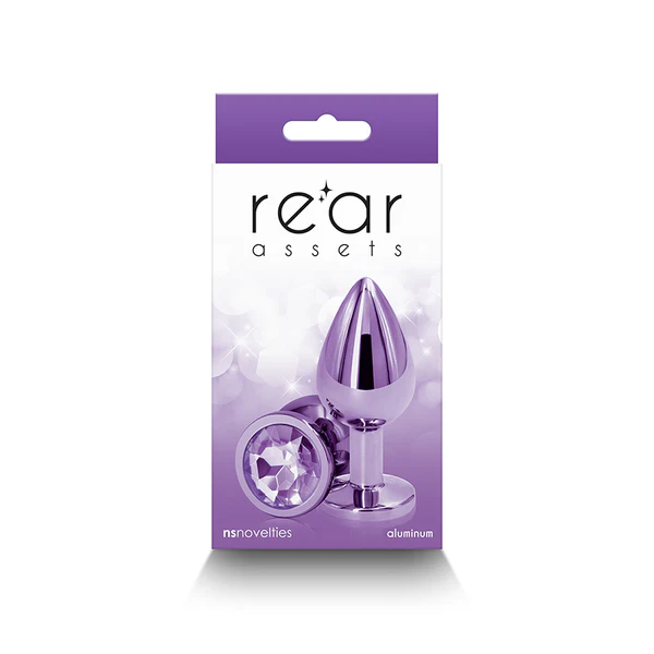 Petite Rear Assets - Plug Anal Chromé Léger en Aluminium – Image 6