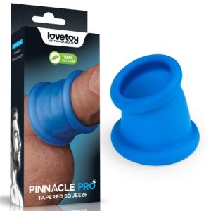 Anneau Conique 2-en-1 en Silicone Bleu – Tapered Squeeze Stretcher – Pinnacle Pro