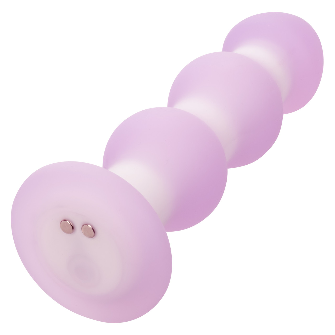 Plug Anale Vibrante avec Perles - Lavender Haze - CalExotics – Image 3