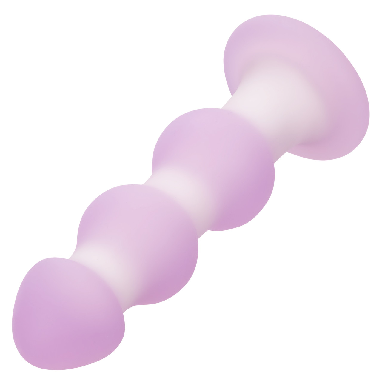 Plug Anale Vibrante avec Perles - Lavender Haze - CalExotics – Image 2