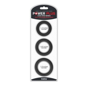 Ensemble de 3 Anneaux Extensibles en Silicone – Power Plus Soft Snug Ring – LoveToy
