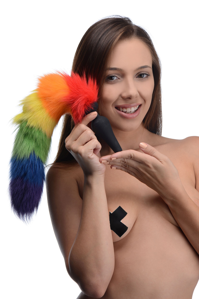 Rainbow Tail – Plug anal avec queue arc-en-ciel – Tailz – Image 3