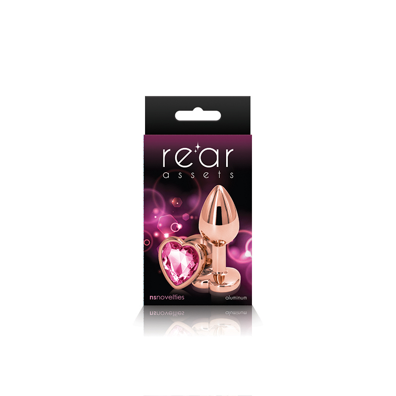 Small Rose Gold Heart - Rear Assets – Image 4