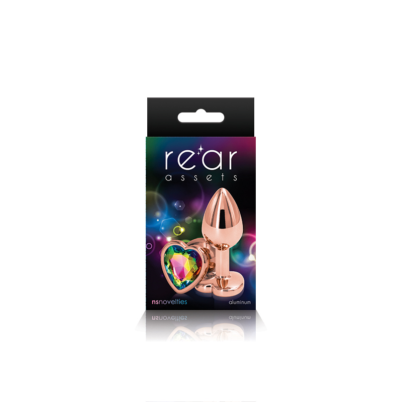 Small Rose Gold Heart - Rear Assets – Image 5