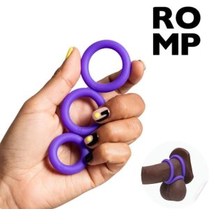Set de 3 Anneaux Extensibles en Silicone – Remix Trio – Romp