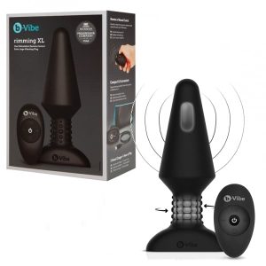 Rimming XL – Plug Anal XL Rotatif à Distance – B-Vibe