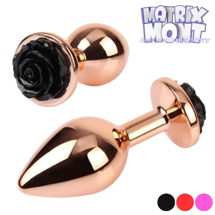Rose Anal Plug Medium - Matrix Mont