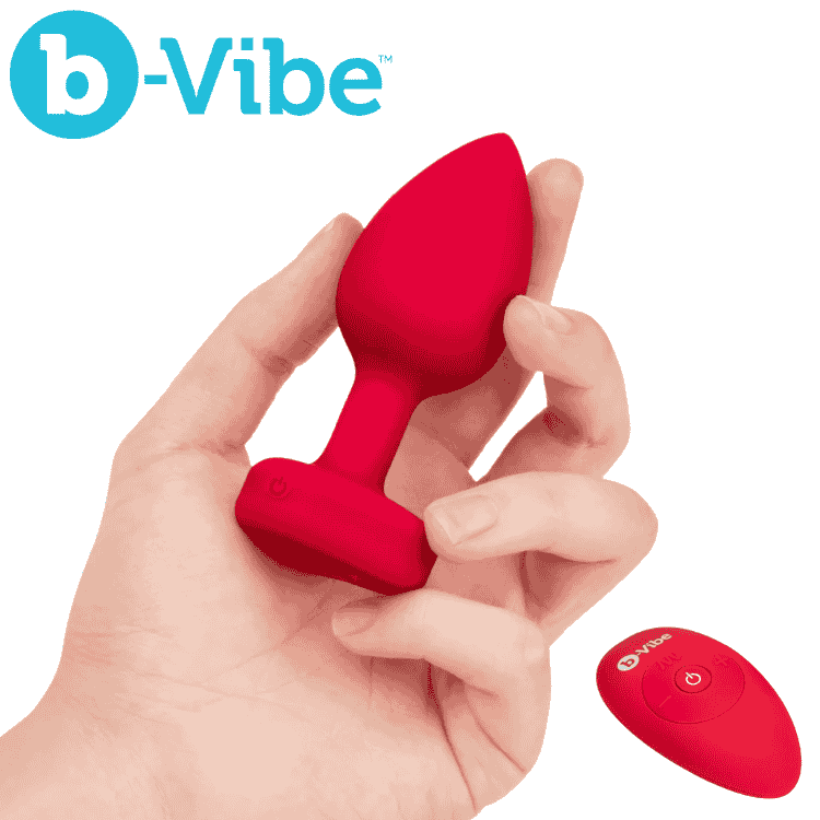 Vibrating Jewel Plug M/L - B-Vibe