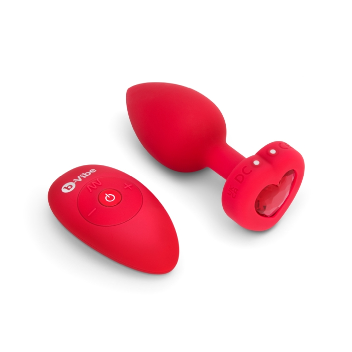 Vibrating Jewel Plug M/L - B-Vibe – Image 2