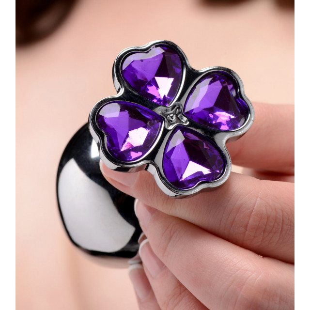 Violet Flower Gem Anal Plug Set - Booty Sparks – Image 2