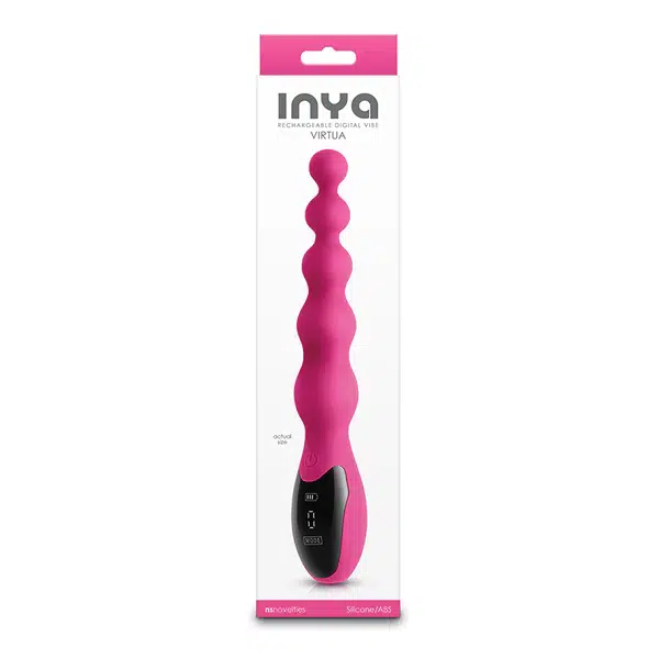 Virtua - Vibromasseur avec Perles Graduées - Inya – Image 3