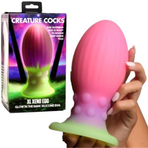 XL Xeno Egg Glow in the Dark – Œuf Silicone Fantaisie – Creature Cocks
