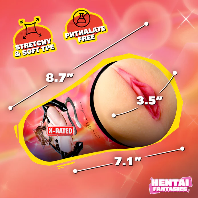 Mochi the Cat Girl – Masturbateur TPE Tunnel Texturé | Hentai Fantasies – Image 5