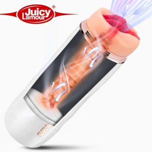 Riley Cup de Juicy Lamour – Masturbateur Réaliste avec Succion et Vibrations