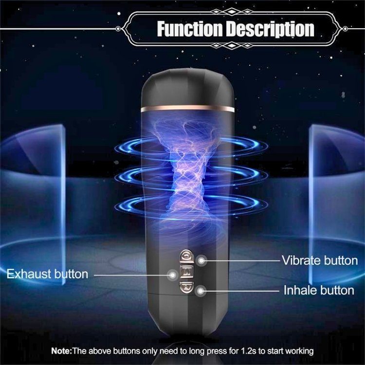 Snow Cup de Juicy Lamour – Masturbateur Rechargeable avec Succion et Vibrations – Image 4