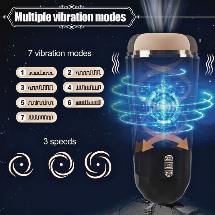 Snow Cup de Juicy Lamour – Masturbateur Rechargeable avec Succion et Vibrations – Image 3