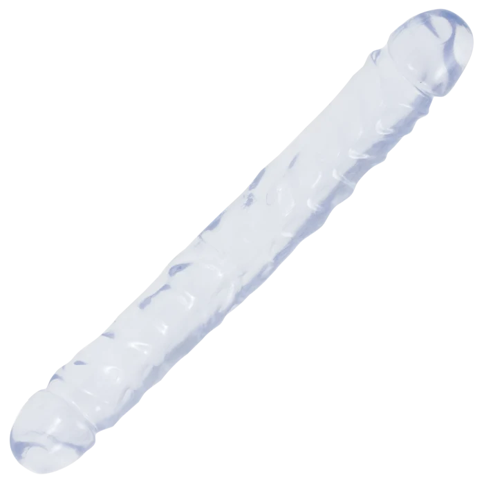 Jr. Double Dong 12-Inch – Crystal Jellies Double-Ended Dildo by Doc Johnson - Image 4