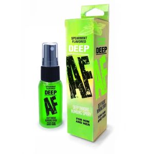 Deep AF Numbing Throat Spray by Little Genie – 5% Lidocaine, 30 ml