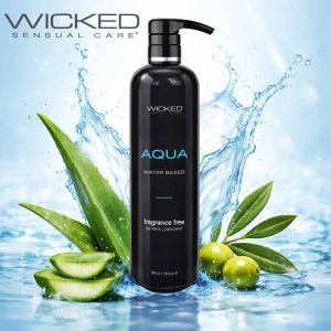 Aqua by Wicked – Long-Lasting Water-Based Lubricant