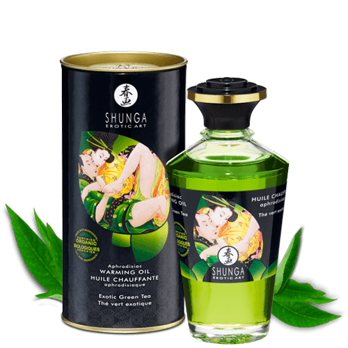 Intimate Kisses Warming Edible Oil by Shunga – 11 Flavours, 100 ml - Image 2