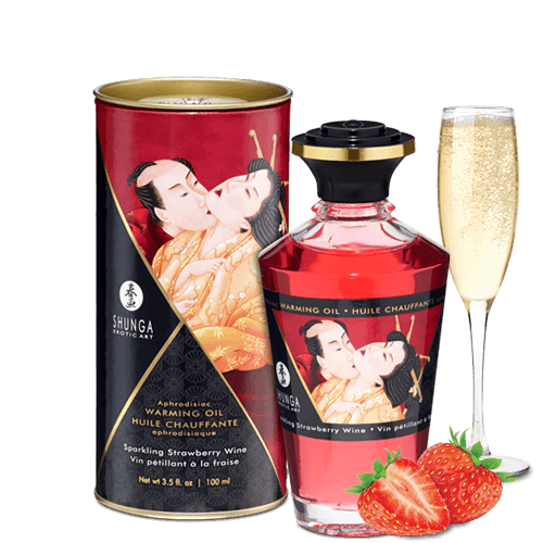 Intimate Kisses Warming Edible Oil by Shunga – 11 Flavours, 100 ml - Image 7