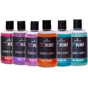Big Flirt Pheromone Bubble Bath by Sensuva – 6 Scents, 237 ml