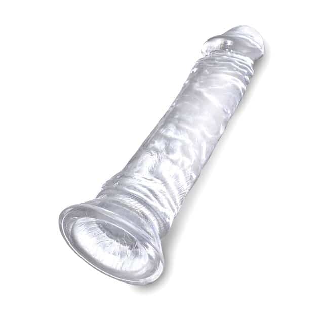 King Cock Clear Cock 8 – Clear Dildo with Suction Cup - Image 2