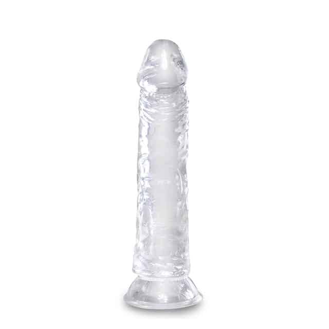 King Cock Clear Cock 8 – Clear Dildo with Suction Cup - Image 4