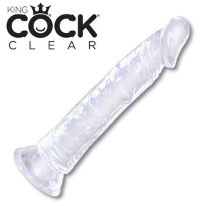 King Cock Clear Cock 8 – Clear Dildo with Suction Cup