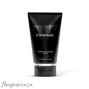 Cream Masturbation and Massage Cream by Wicked – Coconut and Almond Oil, 120 ml