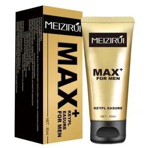 MAX+ Re-Vitalize Cream for Men – Warming, 60 ml