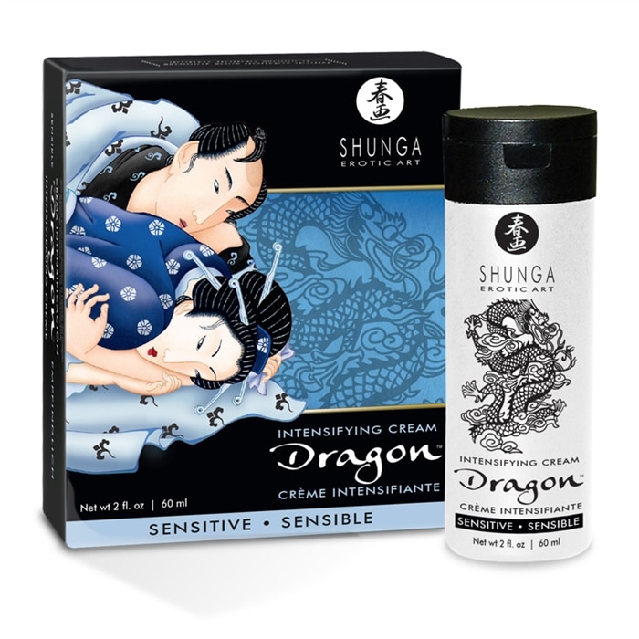 Dragon Sensitive Fire & Ice Cream by Shunga – Milder Formula
