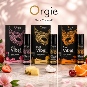 Dual Vibe! Edible Vibrating Arousal Gel by Orgie – 3 Cocktail Flavours, 15 ml