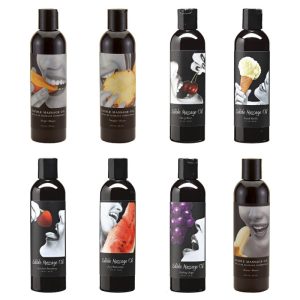 Edible Massage Oil by Earthly Body – 8 Flavours, 60 ml